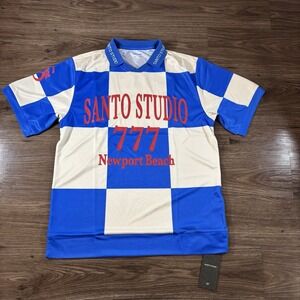 Santo Studio Newport Beach Club Soccer Jersey Men's Size Small